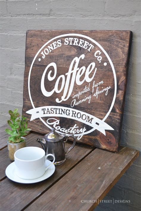 Coffee Bar Sign Customize These Coffee Signs With Your Last Name Or
