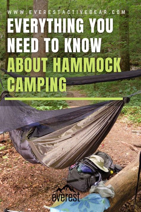 Everything You Need To Know About Hammock Camping Hammock Camping