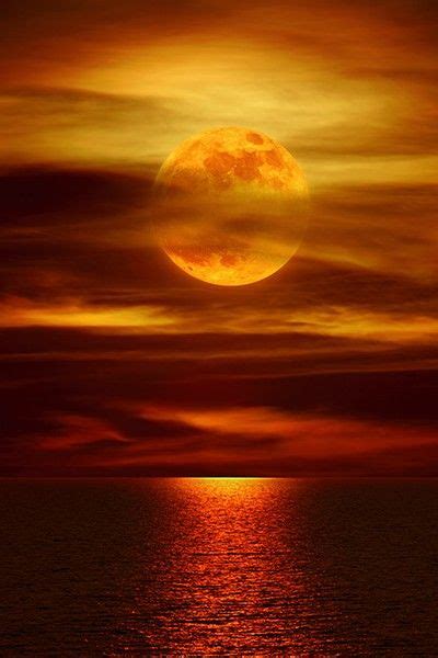 Moonlight Reflections Moonlight Reflection Beautiful Sunset