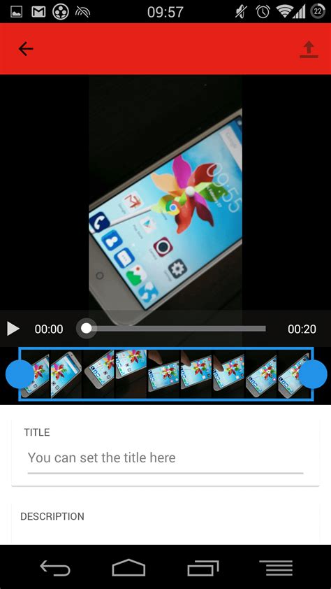 Youtube Adds Trimming Feature To Android App Allowing Videos To Be Trimmed Prior To Uploading