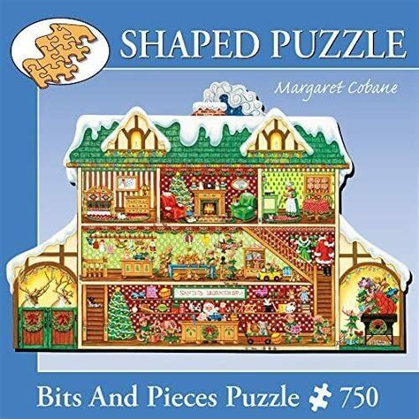 Margaret Cobane Santas Workshop Jigsaw Puzzle 750 Pc Christmas Bits