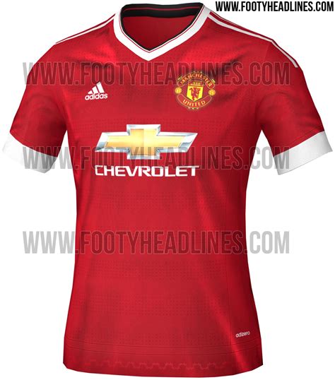 Adidas Manchester United 15 16 Kits Revealed Footy Headlines