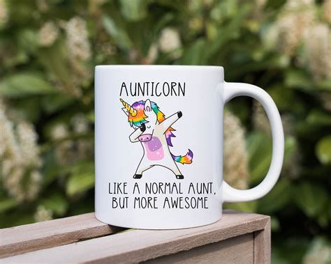 Aunticorn Mug Unicorn Mug Unicorn Coffee Mug Aunt T Etsy