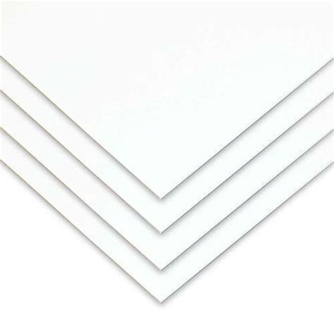 Styrene Polystyrene Hips Plastic Sheet 060 X 24 X 48 White Color