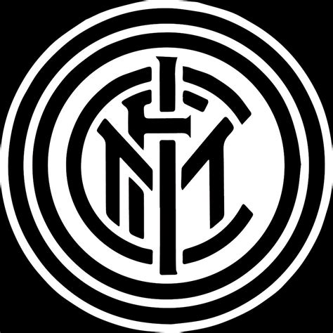 Logo inter milan vector cdr & png hd | gudril logo. Inter Milan Logo Black And White