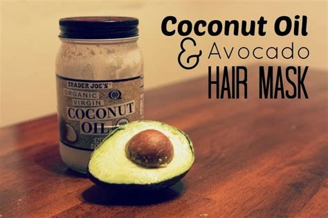 The oil's rapid penetrating properties can help boost hair health. Simple DIY Coconut Oil Avocado Hair Mask ~ But first ...