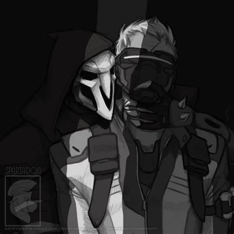Overwatch Soldier76 And Reaper Overwatch Gabriel Deponia