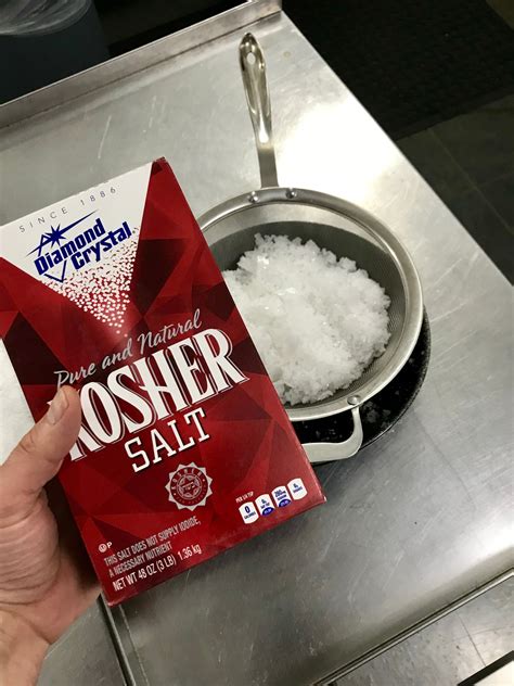 Turn Cheap Kosher Salt Into Fancy Flaky Salt Crystals Chefsteps
