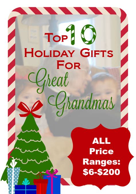 With qualities like that, your grandma deserves to be showered with the best presents any time of the year. Holiday Gifts for Great Grandma | Serendipity and Spice ...