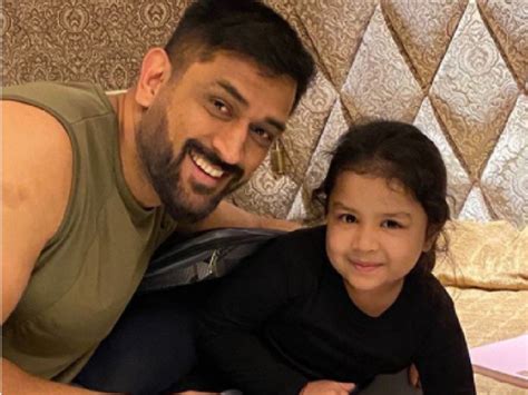 ziva dhoni ms dhoni s daughter ziva shares adorable post for him miss you and bike rides