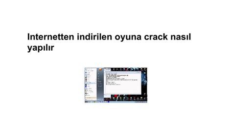 Internetten Indirilen Oyuna Crack Nas L Yap L R Google Docs