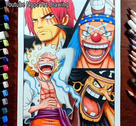 One Piece Strawhat Crew Big Portraits By Magicpearls On Deviantart