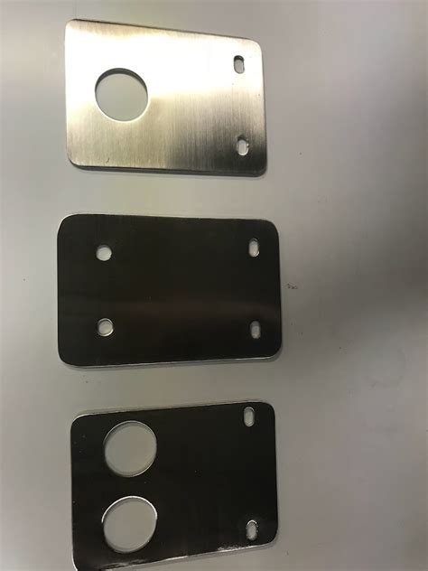 Custom Stainless Steel Cover Plates Marshall Custom Metals