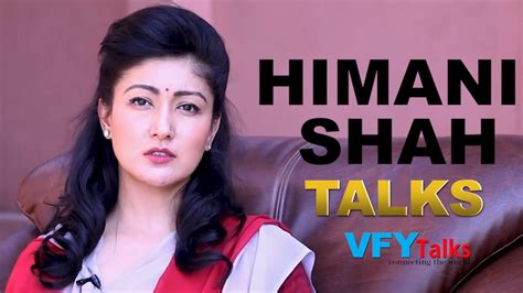 Himani Shah On Himani Trust Vfytalks Youtube