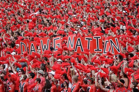 Dawg Nation Georgia Bulldogs Uga Football Georgia