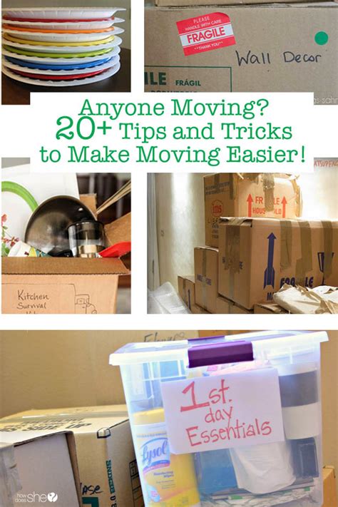 Anyone Moving 20tips And Tricks To Make Moving Easier Moving Hacks