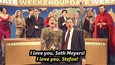 Saturday Night Live Seth Meyers Gif Wifflegif