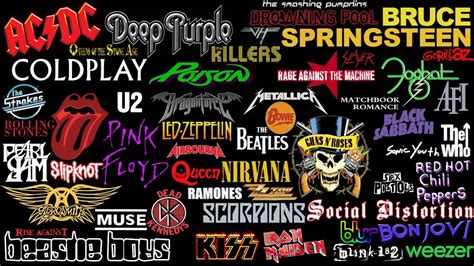 You can use this list of domains in order to understand what content. Top Rock Bands of All Time - Top List - YouTube