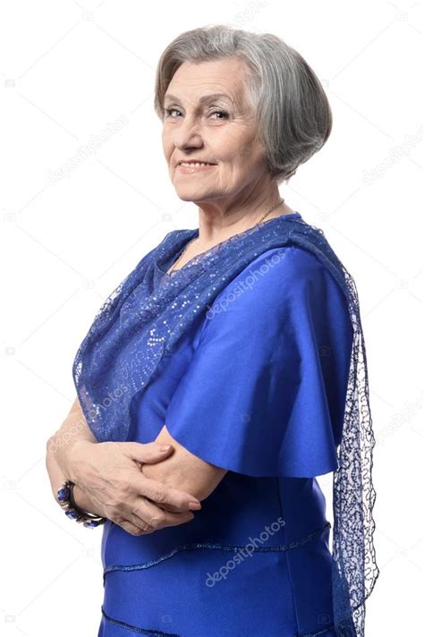Beautiful Senior Woman Stock Photo Aletia