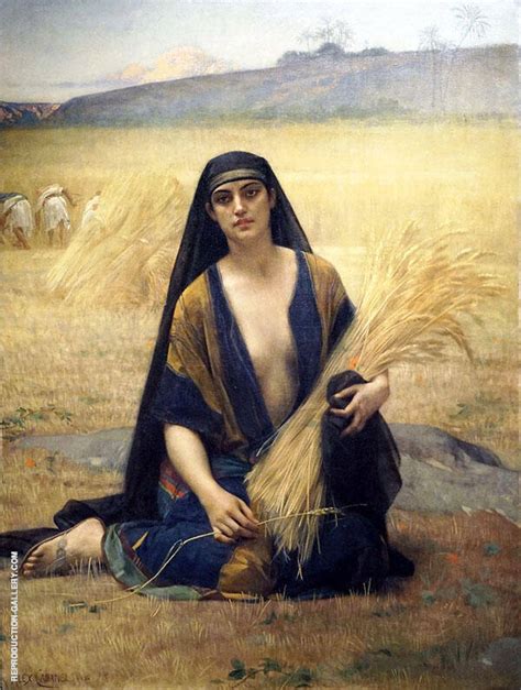 Ruth In The Field Of Boaz By Alexandre Cabanel Oil Painting Reproduction