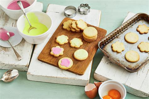 Iced Easter Biscuits Photograph By Box River Studios