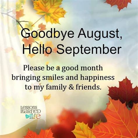 Smiles And Happiness For September September Hello September Welcome