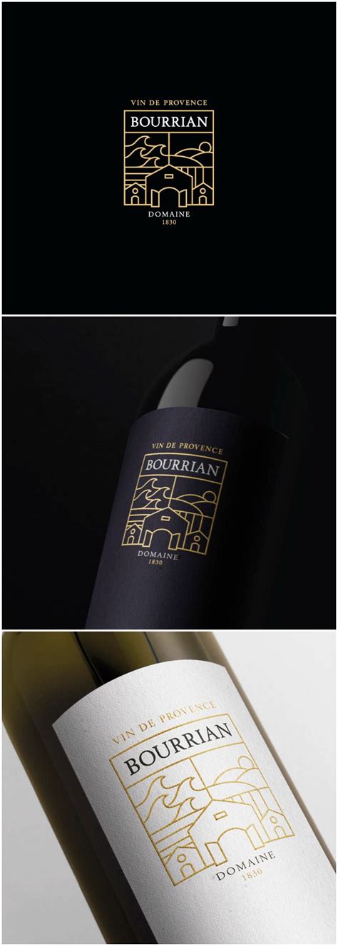Brand And Label Design For Wine Estate Located In The Southern France