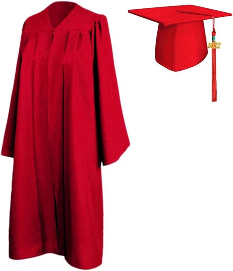 Vitosun Unisex Adults Matte Graduation Gown Cap With