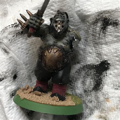 Finished My Wfb Ogre To Traitor Ogryn Conversion Rwarhammer40k