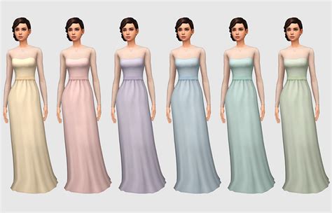Sims 4 Cc Maxis Match Wedding Dress Tutorial Pics
