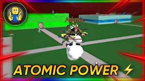 New Atomic Power Gameplay In Ultra Power Tycoon Roblox Youtube