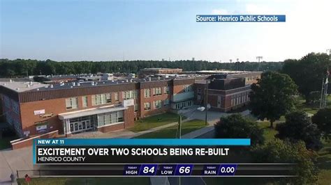 Construction Expected To Start Next Year On 2 New Henrico High Schools