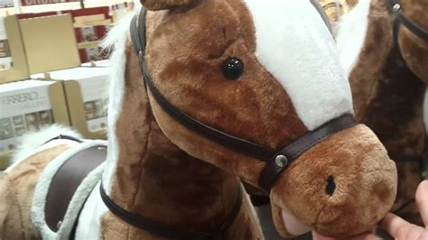 Costco 39 Inch Giant Plush Horse Quick Review It Whines Lol Plush
