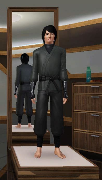 The Sims Resource Am Ninja Outfitunlocked
