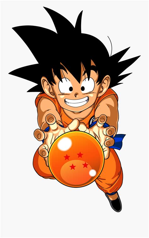 Play free dragon ball z games featuring goku and and his friends. Transparent Dragon Ball Z Clipart - Goku With Dragon Balls , Free Transparent Clipart - ClipartKey