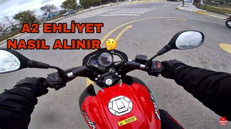 A2 MOTOR EHLİYETİ NASIL ALINIR MotoVlog 67 YouTube