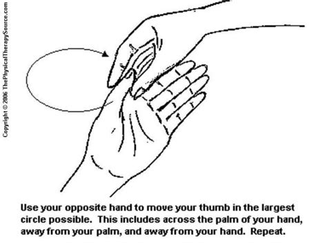 Hand Exercises From Hand Passive Thumb Rom
