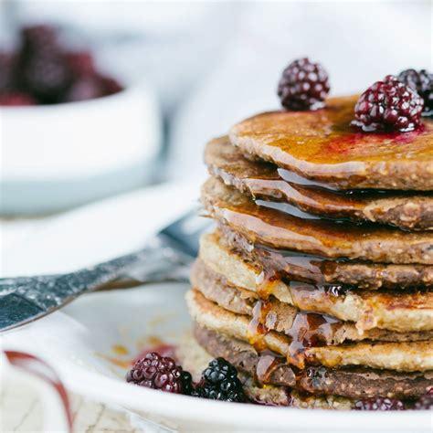 French Vanilla Blackberry Pancakes Recipe Slimfast