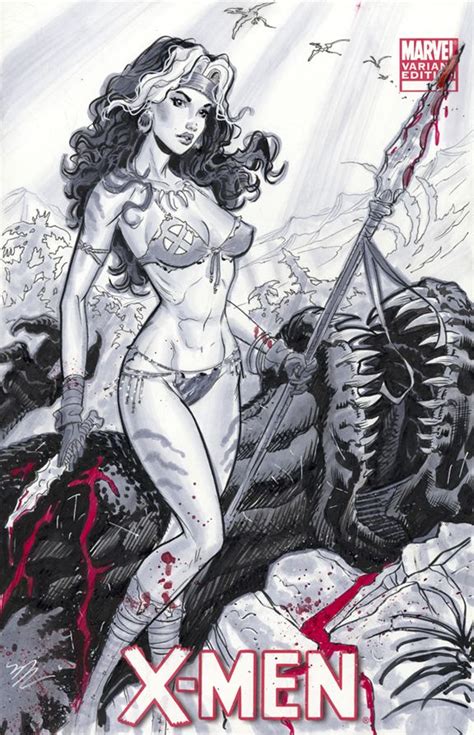 Savage Land Rogue Cover By MichaelDooney On DeviantArt Marvel Rogue