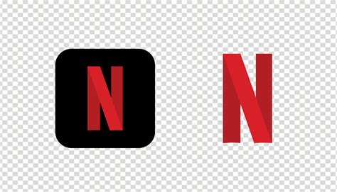 Netflix Logo Icon Vector On Transparent Background 6874240 Vector Art