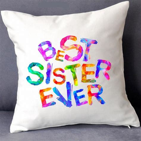 We did not find results for: Buy GRABADEAL Colorful Best Sister Ever Cushions Gift for ...