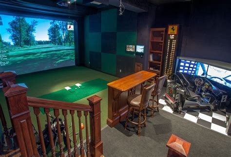 Golf Simulator For Fun And Practice Hensley Custom Building Group