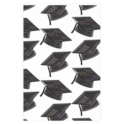 Graduation Wrapping Paper Cap And Gown T Wrap Custom Etsy