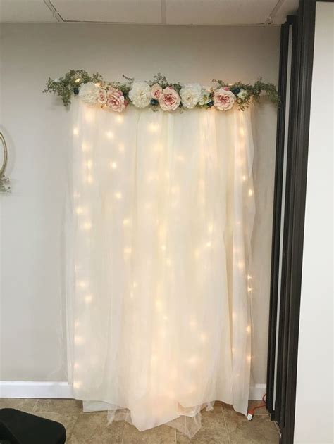 How To Make A Wedding Backdrop Six Clever Sisters Simple Bridal