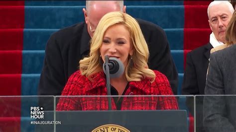 Pastor Paula White Cain Delivers Invocation President Trumps Inauguration Ceremony 12017