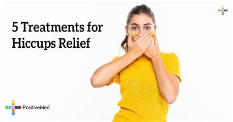 5 Treatments For Hiccup Relief