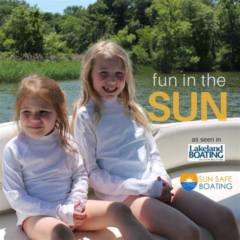 Sun Safety For Kids On Boats Sun Safe Boating