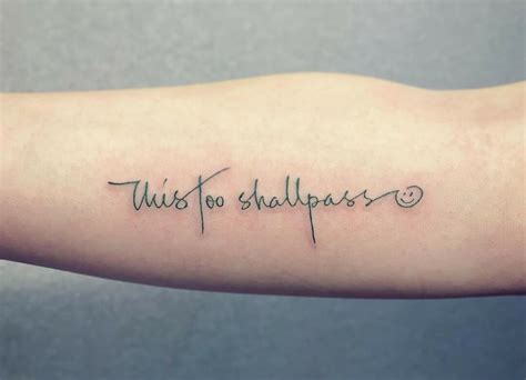 101 Best This Too Shall Pass Tattoo Ideas You Have To See To Believe