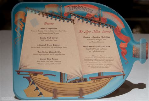 Season onion with salt and pepper. Pirates IN the Caribbean Dinner Menu • The Disney Cruise ...