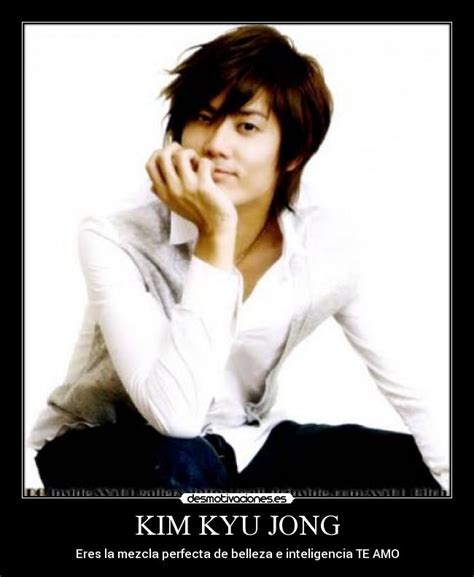 Ss501's kim kyu jong confirmed for lee yo won and yoo ji tae's new spy dramawonderful kdrama. KIM KYU JONG | Desmotivaciones